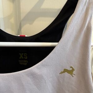 Tracksmith beige Turnover Tank Top